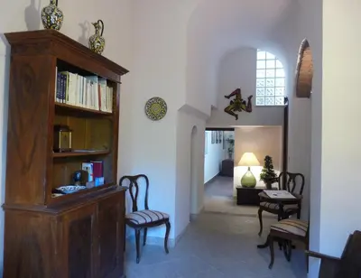 Area soggiorno di La Durlindana B&B