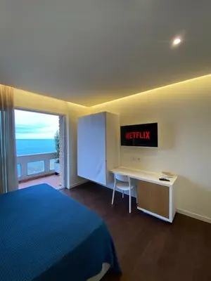 Letto o letti in una camera di Suite Sul Mare