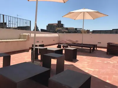 Balcone o terrazza di Motta Palace Apartments & Rooms