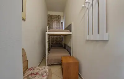 Letto o letti in una camera di Villa Chrilu'