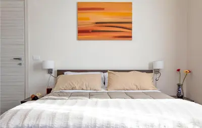 Letto o letti in una camera di Nice Home In Viagrande With Wifi