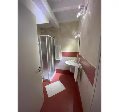 Letto o letti in una camera di Bnb Archimede
