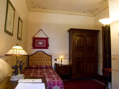 Letto o letti in una camera di Liberty Hotel