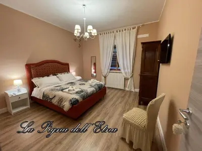 Letto o letti in una camera di La Pigna dell'Etna