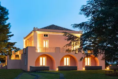 Edificio in cui si trova la villa