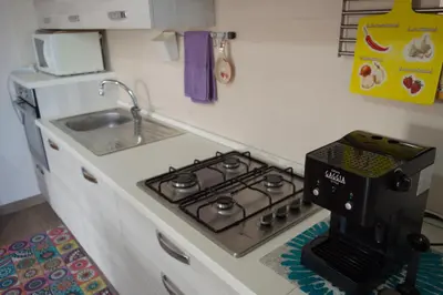 Cucina o angolo cottura di Peppe's house