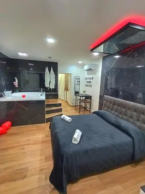 Letto o letti in una camera di SUITE Meghan home