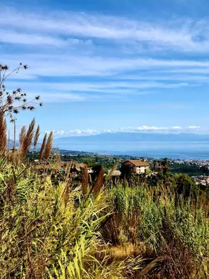 Paesaggio naturale nelle vicinanze della villa