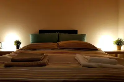 Letto o letti in una camera di A casa di Rudy