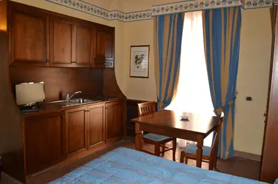 Cucina o angolo cottura di Hotel La Ville