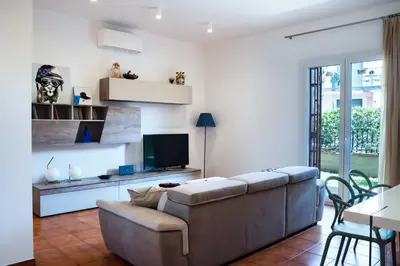 TV o dispositivi per l'intrattenimento presso Acquamarina Luxury House