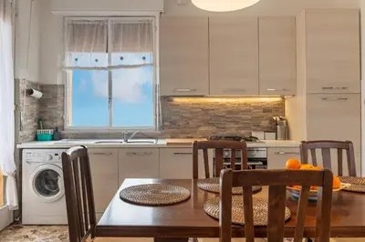 Cucina o angolo cottura di Villa Alberto