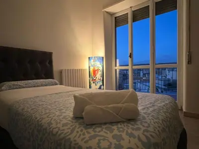 Letto o letti in una camera di Oresa Home
