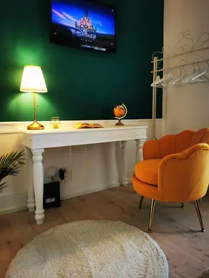 TV o dispositivi per l'intrattenimento presso ENCANTO APARTMENT