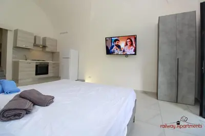 Cucina o angolo cottura di Railway Apartments