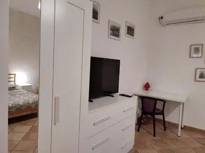 Letto o letti in una camera di Appartamento Aci Sant'Antonio