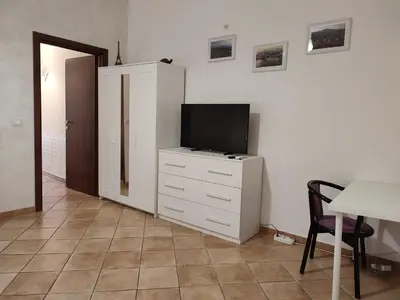 TV o dispositivi per l'intrattenimento presso Appartamento Aci Sant'Antonio