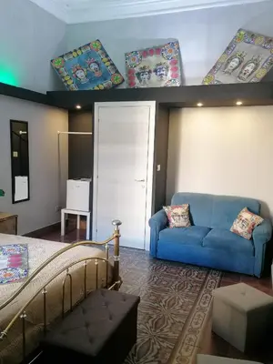 Area soggiorno di L'Antico Palazzo rooms