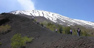 Paesaggio naturale nelle vicinanze della villa