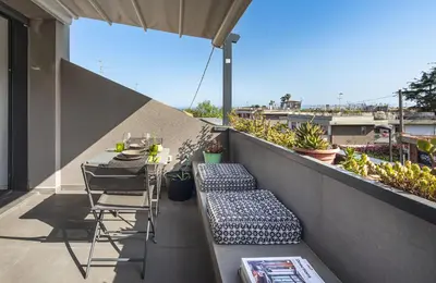 Planimetria di Design apartment with terrace by Wonderful Italy