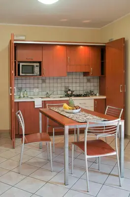 Cucina o angolo cottura di Motta Residence Hotel