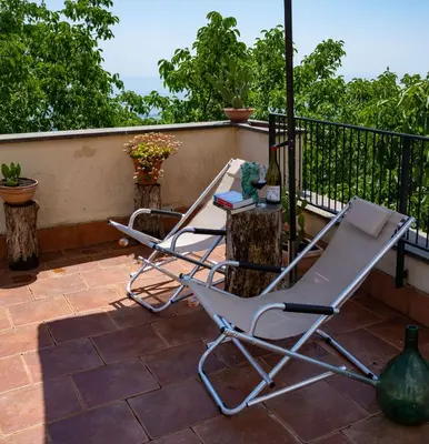 Balcone o terrazza di Hotel Milomax
