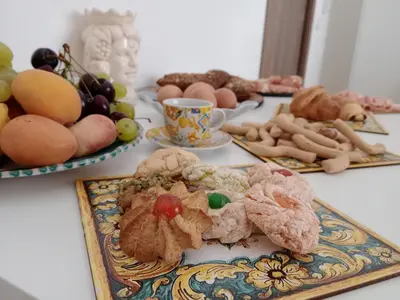 Cibo presso il bed & breakfast o nelle vicinanze