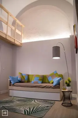 Letto o letti in una camera di La casa del Barone