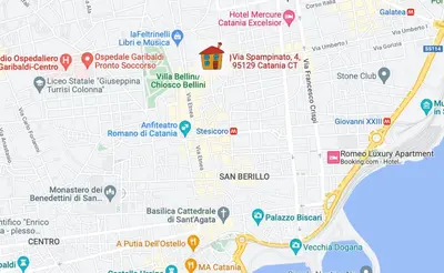 Planimetria di La casa del Barone