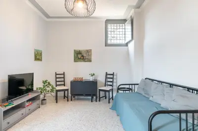 TV o dispositivi per l'intrattenimento presso GuestHost - Parco Falcone Borsellino Cozy Apartment