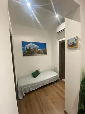 Letto o letti in una camera di la dimora di Ignazio