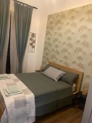 Letto o letti in una camera di la dimora di Ignazio