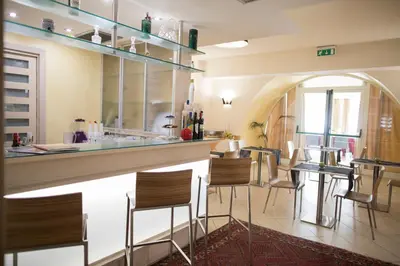Area soggiorno di Hotel Villa Cibele