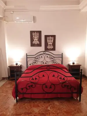 Letto o letti in una camera di Arco del vescovo 2