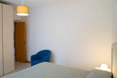 Letto o letti in una camera di Elegant apartment in residence with seasonal pool