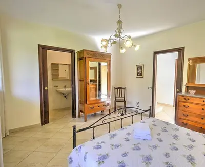 Letto o letti in una camera di Etna Villa il Pino
