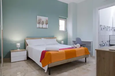 Letto o letti in una camera di Lotus of Etna