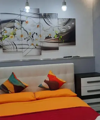 Letto o letti in una camera di Perla Azzurra 1