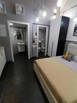 Letto o letti in una camera di Perla Azzurra 1