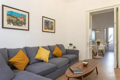 Area soggiorno di Emanuele house