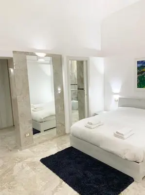 Letto o letti in una camera di Giorgi Lux