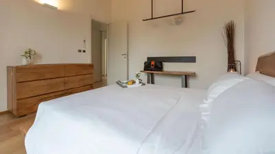Letto o letti in una camera di VILLA KIMIA 8, Emma Villas