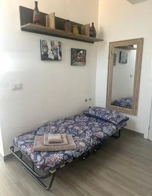 Letto o letti in una camera di Curia Apartment
