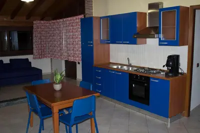 Cucina o angolo cottura di Casa Contemare