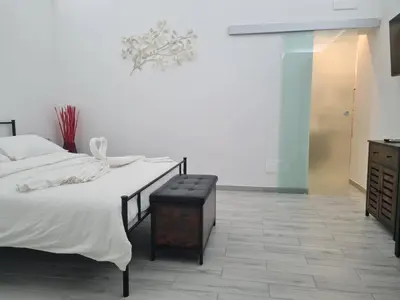 Letto o letti in una camera di Simo’s houses