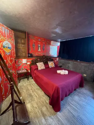Letto o letti in una camera di Catania Sicula Folk
