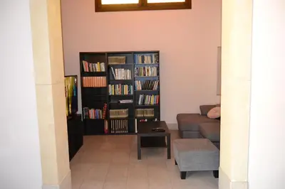 Biblioteca nella villa
