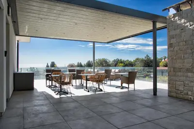Balcone o terrazza di Villa Rita Pool & Spa