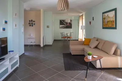 Area soggiorno di GuestHost - Villa Marazia with Garden and Parking!