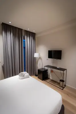 Letto o letti in una camera di Pasubio Quattro BB